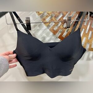 Danskin Intimates Black Padded No Underwire Bra